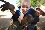 Albino and coloured blind children play together at Mitindo Primary School of Misungwi, located 45 km southeast of Mwanza. Mitindo is a school for blind children, but the last 2 years, became a shelter for albino children. 

Mwanza, Tanzania, Africa


 © Maro Kouri